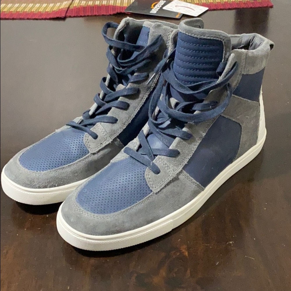 EXPRESS MENS LEATHER UPPER casual shoe SIZE 10